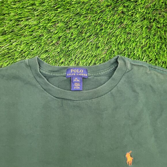 Ralph-Lauren Shirt Teens XL 19x25 Green - Picture 2 of 15